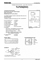 DataSheet TLP250 pdf